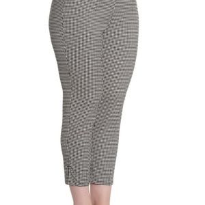 Hell Bunny Parker Cigarette Capris in Houndstooth
